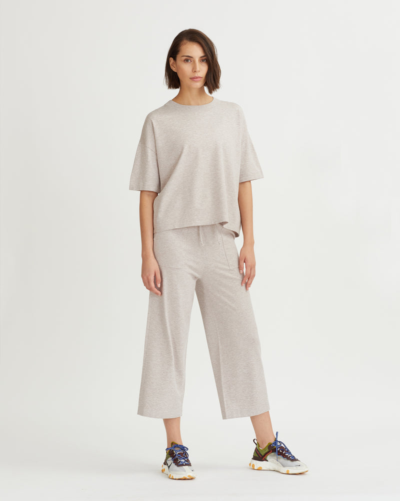 GEMMA TOP HEATHER OAT