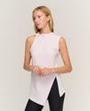 LILLIAN TOP LIGHT PINK & WHITE COMBO
