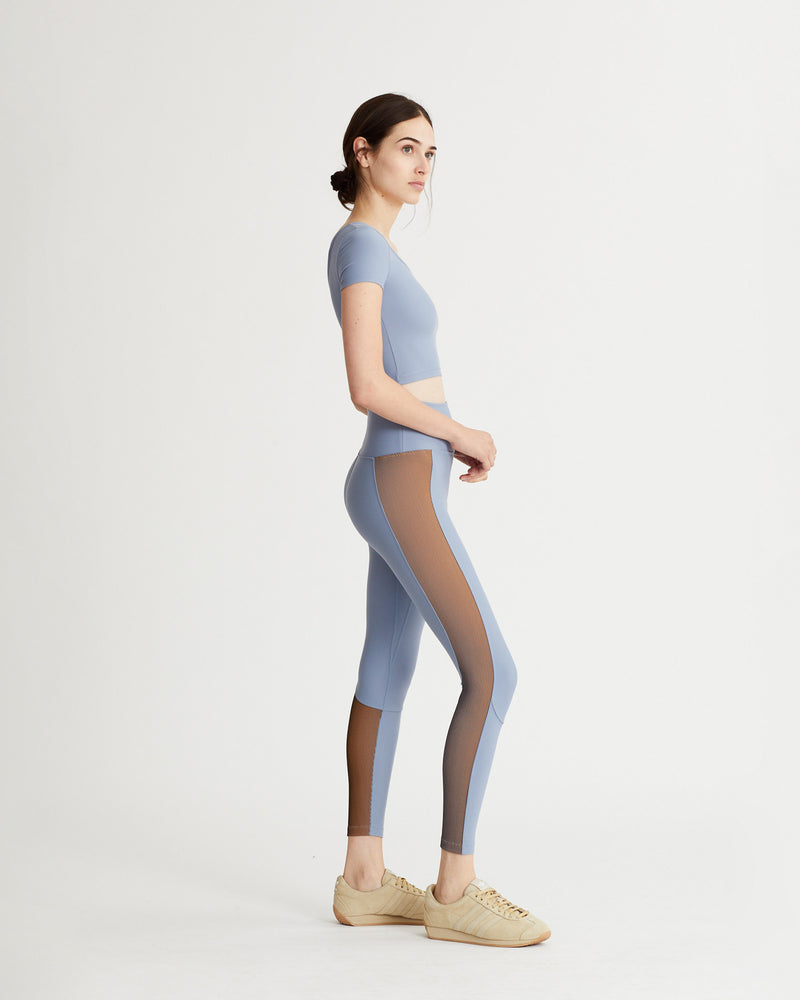 OLIVE TOP BLUE DUSK & WHITE COMBO