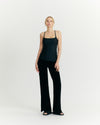 BARRE TANK BLACK