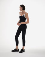 DRAY JUMPSUIT BLACK & WHITE COMBO