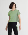 MELFORD TOP IRIDESCENT LIME GREEN