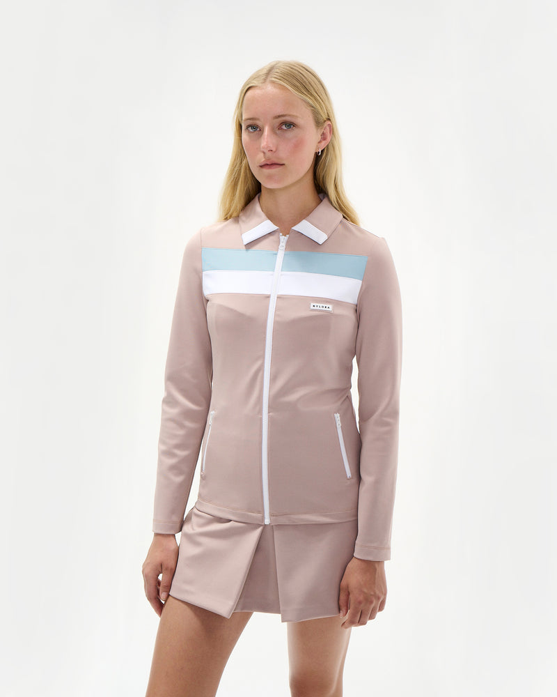 ZENA JACKET TERRACOTTA BLUSH COMBO