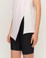 LILLIAN TOP LIGHT PINK & WHITE COMBO