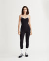 DRAY JUMPSUIT BLACK & WHITE COMBO