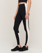 MARA LEGGINGS BLACK & CREAM COMBO