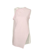 LILLIAN TOP LIGHT PINK & WHITE COMBO
