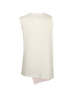 LILLIAN TOP LIGHT PINK & WHITE COMBO